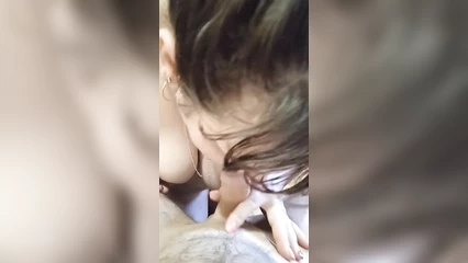 I like to give it to my neighbor Tanya in the mouth