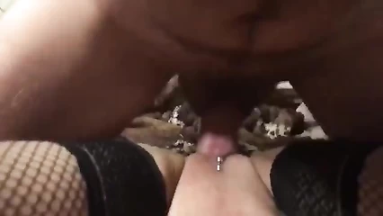 The husband fucks and the wife films