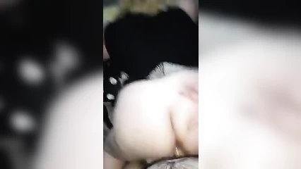 Doesn't spare the fat wife's ass