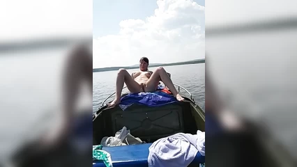 Naked mamzel boat