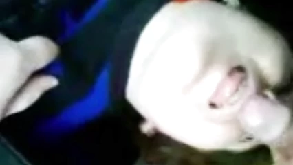 Sucked sperm after orgasm