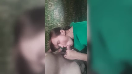 Tatyana gives a blowjob