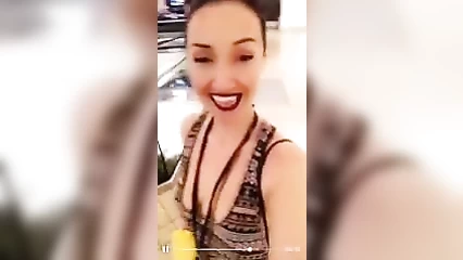 No panties in the mall