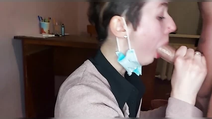 Sucks a voter's dick during an election