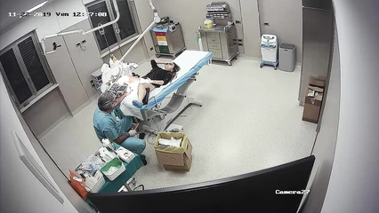 Hidden camera in gynecologist's office 2