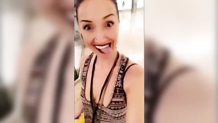 Beauty without panties
