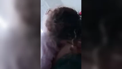 The girl sucks dick with pleasure