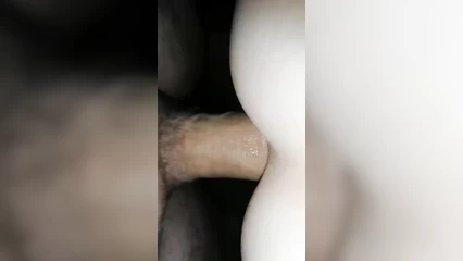 The bitch wanted to stick it in the anal