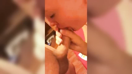 I give Tanya my dick in her mouth