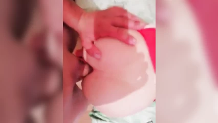 Filmed ass fucking on mobile