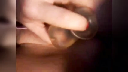Wife's love and dildo