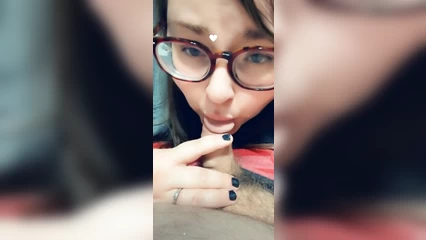 Sister sucks her ex