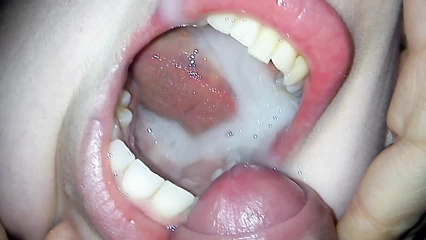Finale in wife's mouth