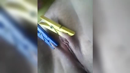 Clothespins and remote control