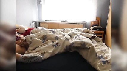 Woke up and jerked off a little