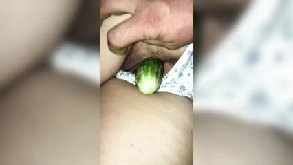 Stuck a cucumber into my sleeping mother-in-law