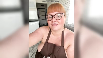 Irishka in the kitchen