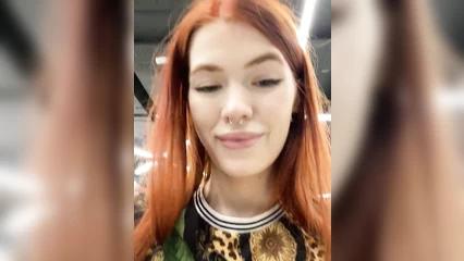 Skinny redhead likes the process of jerking off 3
