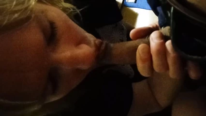 What a cool mouth my friend's girlfriend has