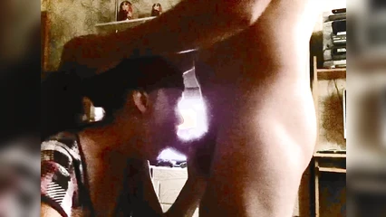 Homemade blowjob of a married couple