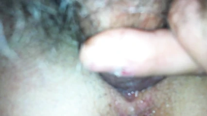 Close-up of neighbor's pussy