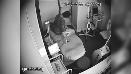 During procedures with a gynecologist 2