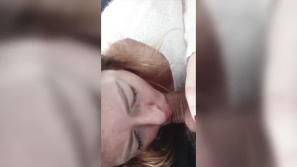 I almost sat on my dick with my ass