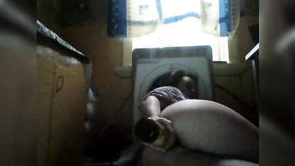 Lika put the bottle to use
