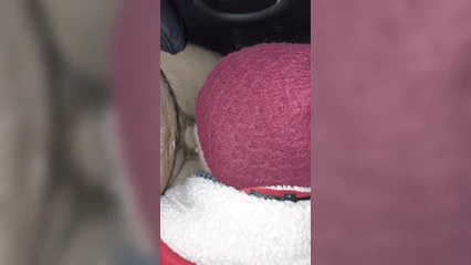Prostitute sucks in the car