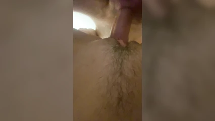 Fucking Olesya's pussy close-up