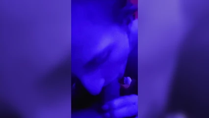 My roommate's homemade blowjob