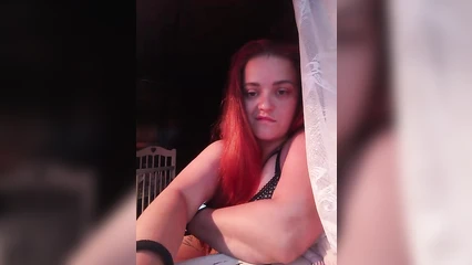 Redhead Chubby Streams With Her Lover 2