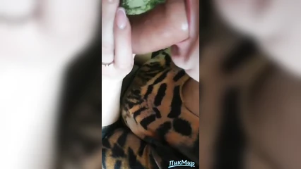 Blowjob to my husband before leaving for work