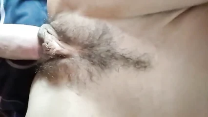 Pissed on the tummy