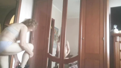 I'm filming my conversation with my wife.