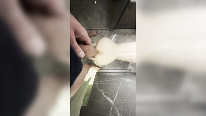 Peed on the ass during my period