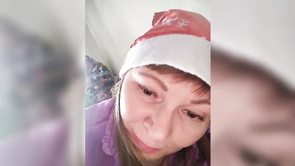 Mature Snow Maiden with a hairy pussy