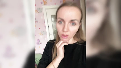 Slender Alyonushka on stream