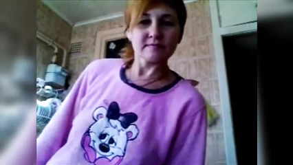 Рыжуха на кухне