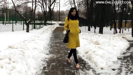 Enjoys walking barefoot