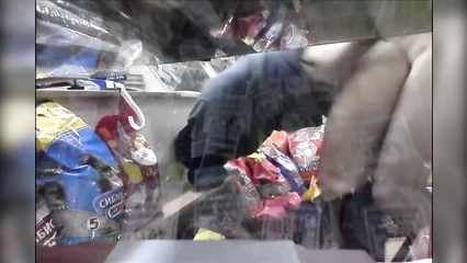 Hidden camera in the store
