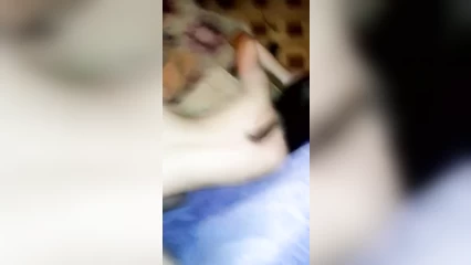 Fucking with a brunette doggy style