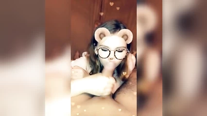 A couple has fun with the phone and fucks