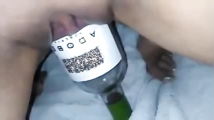 Fucking with a bottle