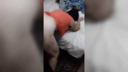Fucked in pussy in doggy style position
