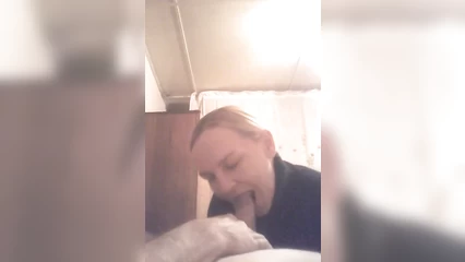 My dorm roommate's blowjob