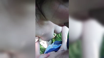 Blowjob with swallow
