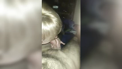 Slut Valya sucks dick