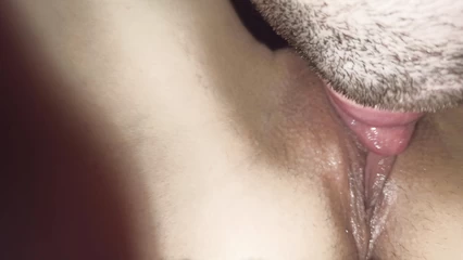 I lick my beloved