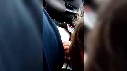 Mature prostitute at work